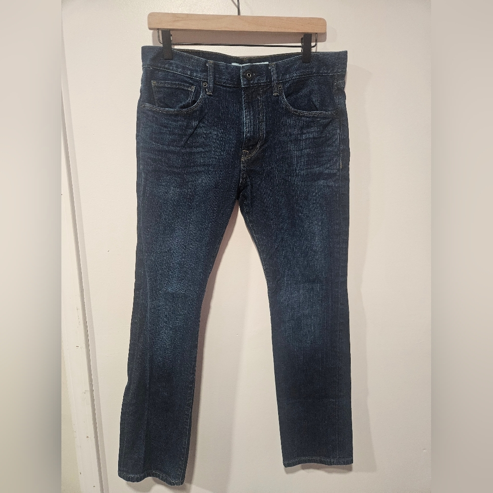 EXPRESS Bundle Of 2 Men's Slim Fit Skinny Leg Dark Wash Jeans Size 32x30